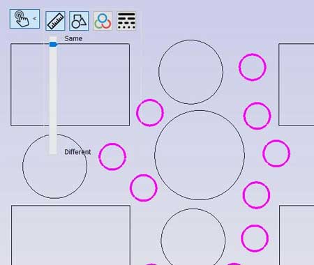 New and more agile system for selecting geometry features